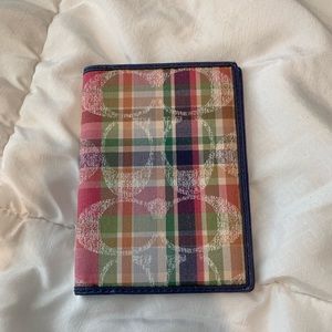 COACH PASSPORT COVER